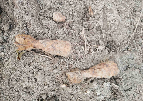 У Грицеві неподалік від навчального закладу знайшли дві міни