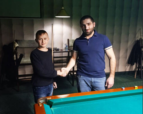 12-річний житель Шепетівки виграв більярдну лігу в Києві