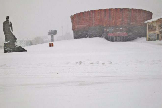 Шепетівський район накрив сніговий шторм