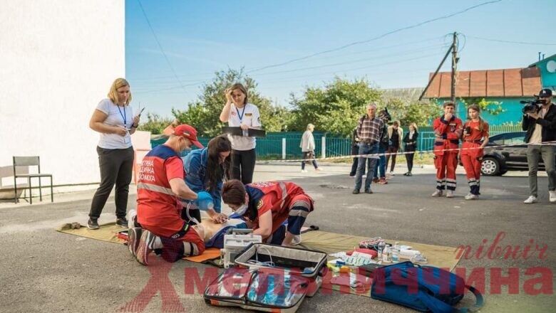 Шепетівська підстанція екстреної меддопомоги взяла участь в обласних змаганнях «Врятуй життя 2021»