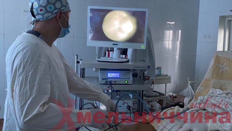 У Славуті вперше провели операцію на коліні з використанням нової артоскопічної стійки LAPOMED
