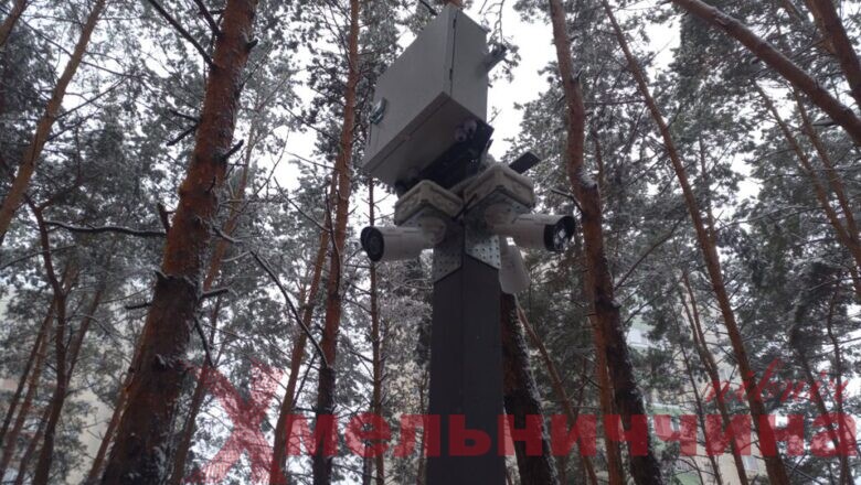 У місцевому парку Нетішина встановили 21 камеру відеоспостереження