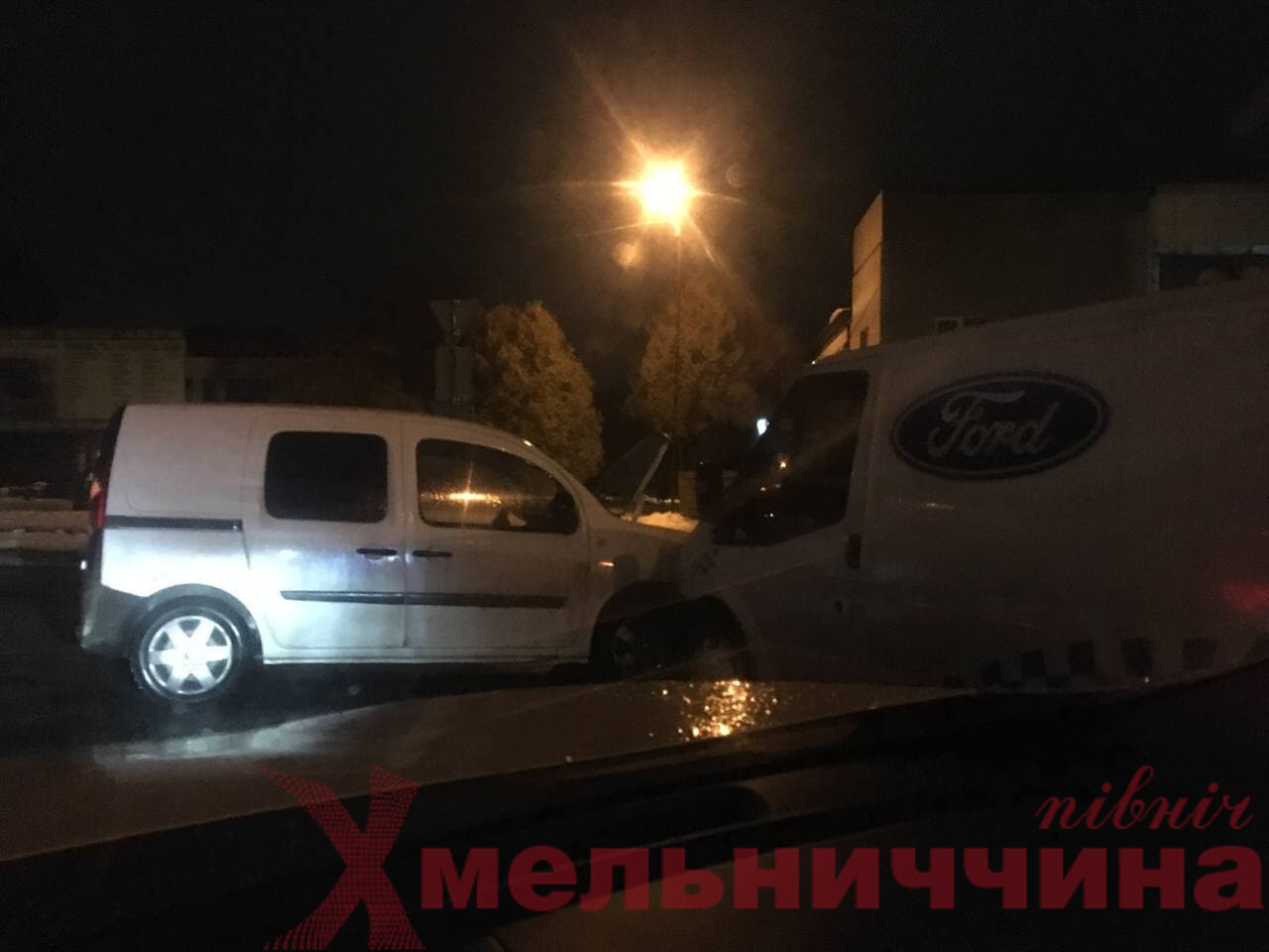 Аварія в центрі Шепетівки