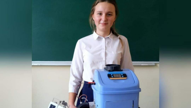 17-річна славутчанка створила екохолодильник на сонячних панелях та акумуляторах