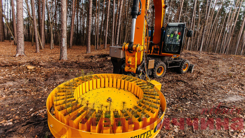 На Шепетівщині, вперше в Україні, садитимуть ліси за допомогою інноваційних машин