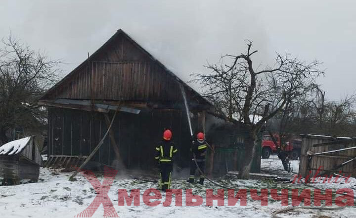На Судилківщині палав будинок