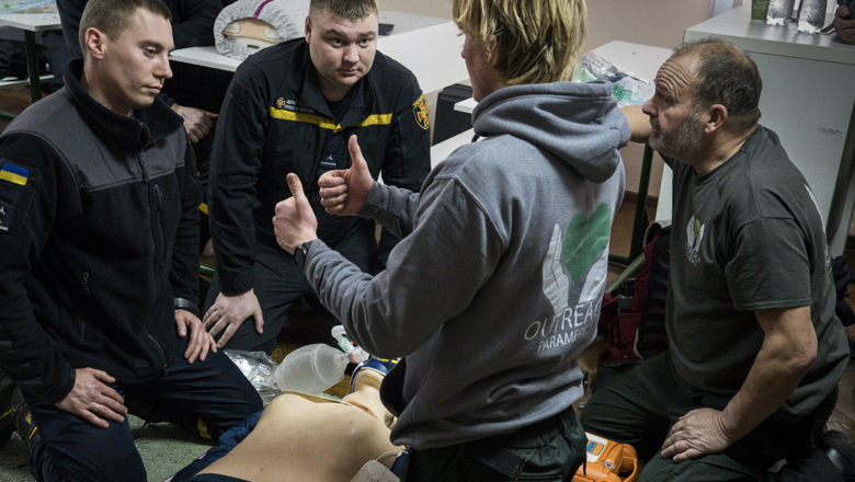 Шепетівські рятувальники навчатимуться у британських парамедиків