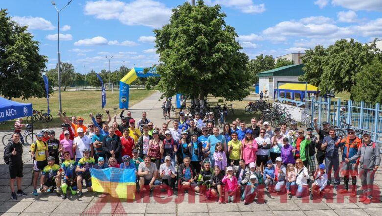У Нетішині відбувся благодійний велопробіг: понад 50 тисяч гривень зібрали для ЗСУ