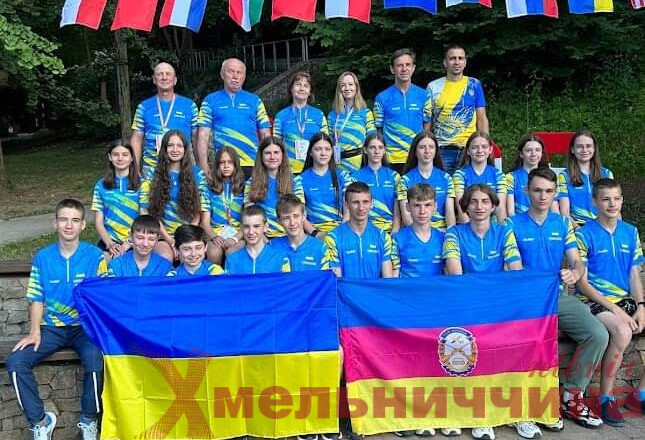 Юні спортсмени з Нетішина змагалися в радіоорієнтуванні у лісах Угорщини