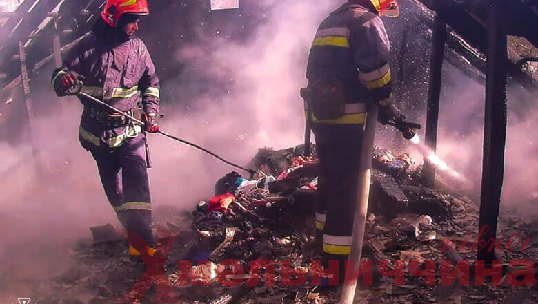 За минулу добу рятувальники Хмельниччини ліквідували чотири пожежі