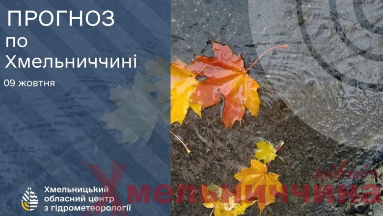 Якою буде погода на Хмельниччині 9 жовтня
