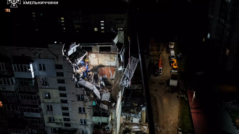 У Хмельницькій багатоповерхівці стався вибух (відео)