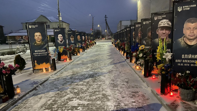 Судилківська громада вшанувала полеглих Воїнів акцією «Запали різдвяну свічку пам’яті»