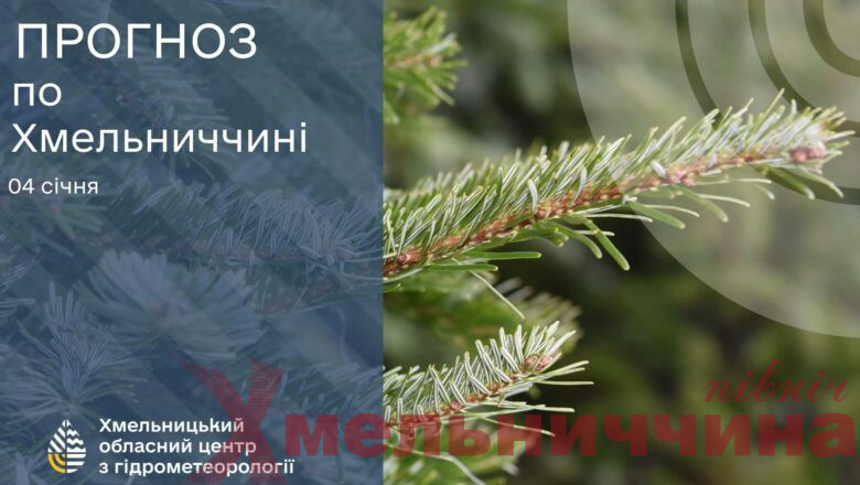 Слизько, холодно, по-зимовому: що готує погода на Хмельниччині 4 січня