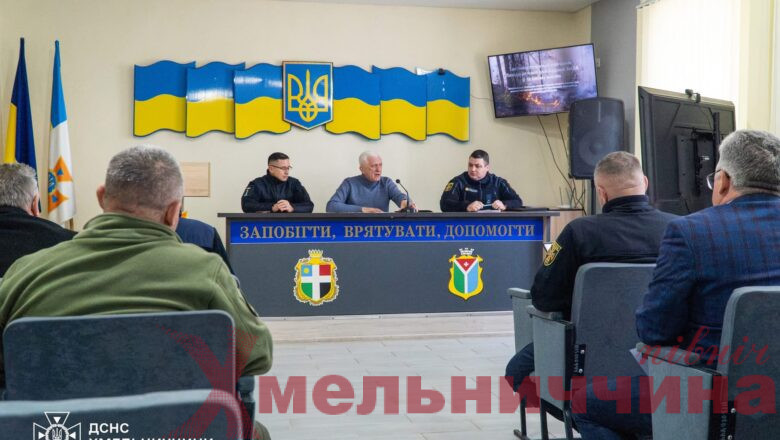 Готовність №1: у Шепетівці відпрацювали алгоритм гасіння лісової пожежі